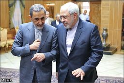 گپ و گفت وزرای خارجه هاشمی و روحانی/عکس