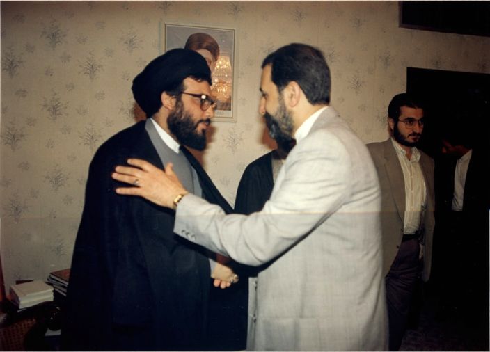 عكس/ دكتر ولايتي و سيد حسن نصر الله