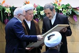 آیین معارفه رئیس مرکز تحقیقات استراتژیک با حضور هاشمی رفسنجانی/عکس