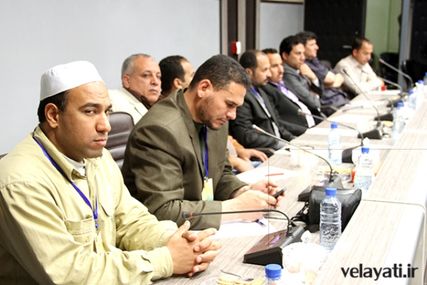 دیدار با هیئت نخبگان مصری