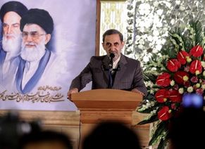 دکتر ولایتی در مراسم افتتاح دارالمرحمه حرم رضوی/عکس