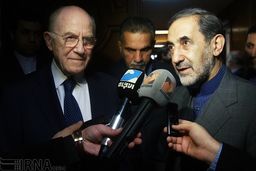 دیدار ولایتی با وزیر پیشین امور خارجه فرانسه/عکس