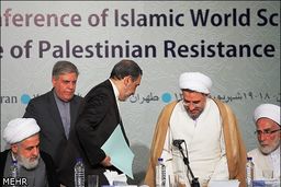 ولایتی در همایش علمای اسلام در حمایت از مقاومت فلسطین/عکس