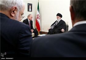 حضور دکتر ولایتی در دیدار رئیس جمهور روسیه با رهبر معظم انقلاب/تصویر