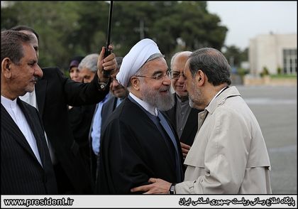 دکتر ولایتی در مراسم بدرقه رئیس جمهور در سفر به ترکیه