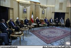 تصاویر بدرقه رئیس جمهور در سفر به قاره آمریکا