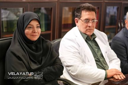 دیدار دکتر علی اکبر ولایتی با دکتر محمد اسماعیل قیداری رییس دانشگاه علوم پزشکی شهید بهشتی