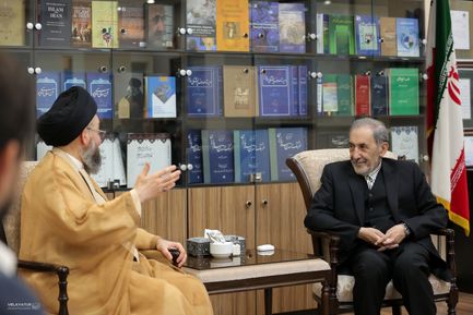 دیدار دکتر ولایتی با سید عمار حکیم