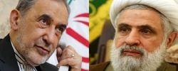 گفتگوی تلفنی دکتر ولایتی با معاون دبیر کل حزب الله