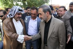 دیدار جمعی از بزرگان قبائل و عشایر خوزستان با دکتر ولایتی