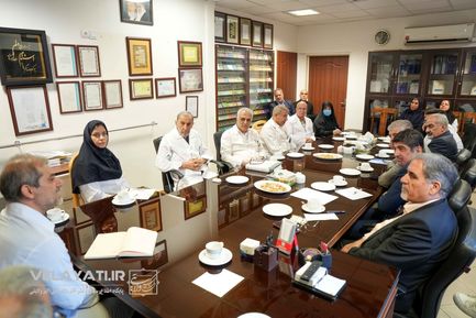 دیدار دکتر علی اکبر ولایتی با دکتر محمد اسماعیل قیداری رییس دانشگاه علوم پزشکی شهید بهشتی